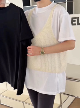 诗歌兰女装2026早春款 12884简约休闲时髦短袖圆领打底衫T恤