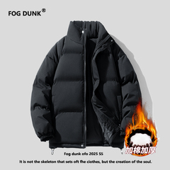 FOG DUNK羽绒棉服冬季新款男女高级感加厚棉衣百搭美式立领面包服