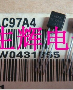 全新进口双向可控硅 MAC97A4 直插TO-92 晶闸管
