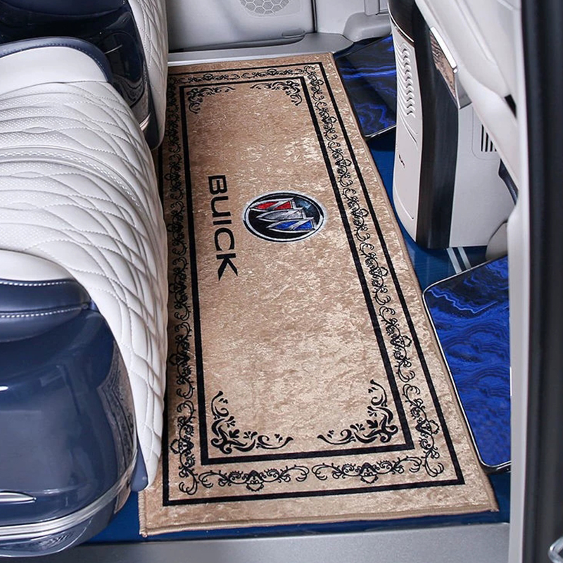 别克GL8ES陆尊公务舱胖头鱼专用木地板改装中排地毯迎宾汽车脚垫-封面