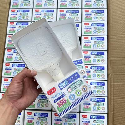 家庭必买~！外网折算1000+！高颜值115MM方形大面板空气增压花洒