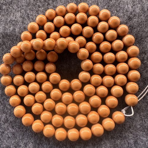 猴头108颗正圆光珠佛珠脖挂