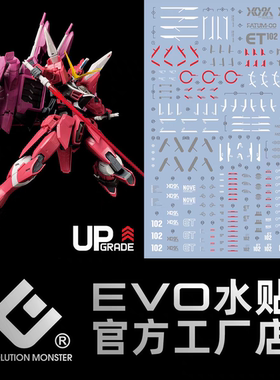 MG正义高达水贴 ZGMF-X09A Justice Gundam Seed 阿斯兰