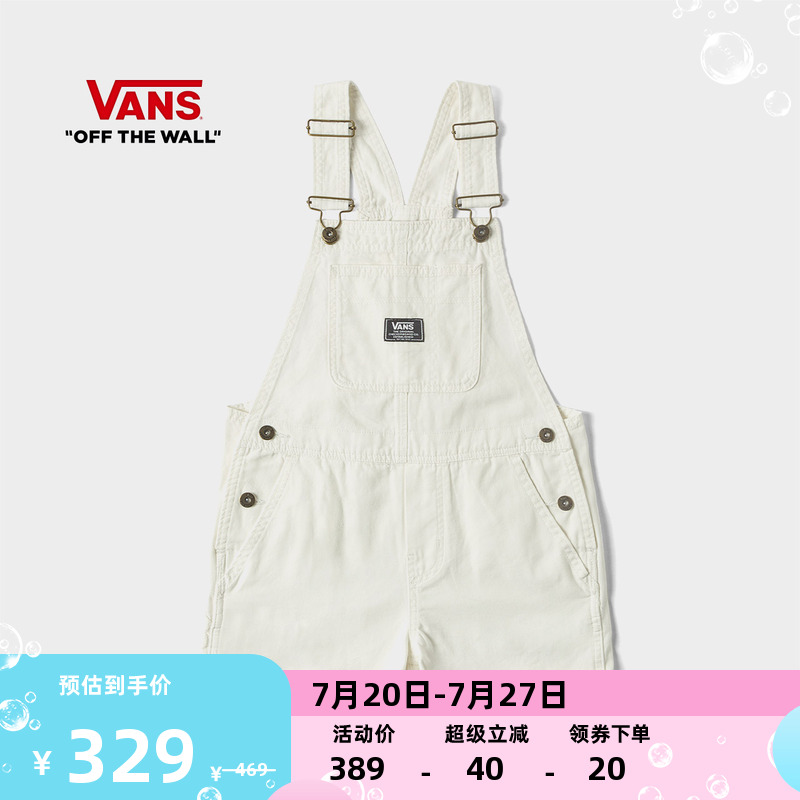 范斯梭织短裤VANS梭织短裤背带裤