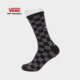 Vans范斯官方 男子袜子长袜棋盘格运动休闲