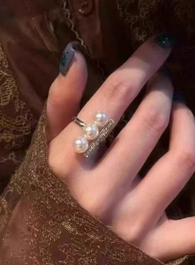 新品完美简约大方气质戒指