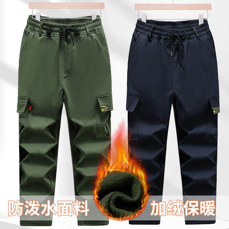 迷彩裤男加绒加厚冬季军迷工装裤