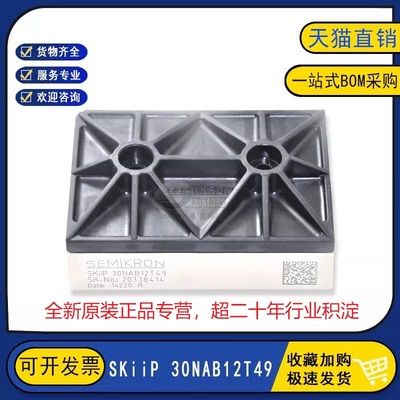 SKIIP30NAB12全新原装SKIIP30NAB12T49 变频器逆变器IGBT功率模块