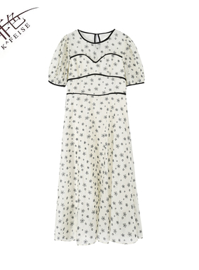 【聚划算百亿补贴官方直播】天丝印花连衣裙NMW-23365