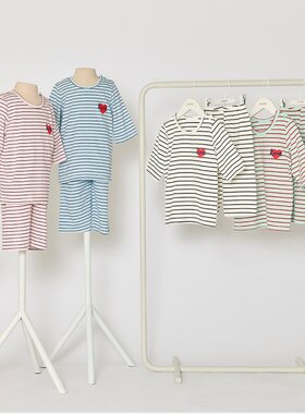 unifriend儿童夏纯棉家居服套装