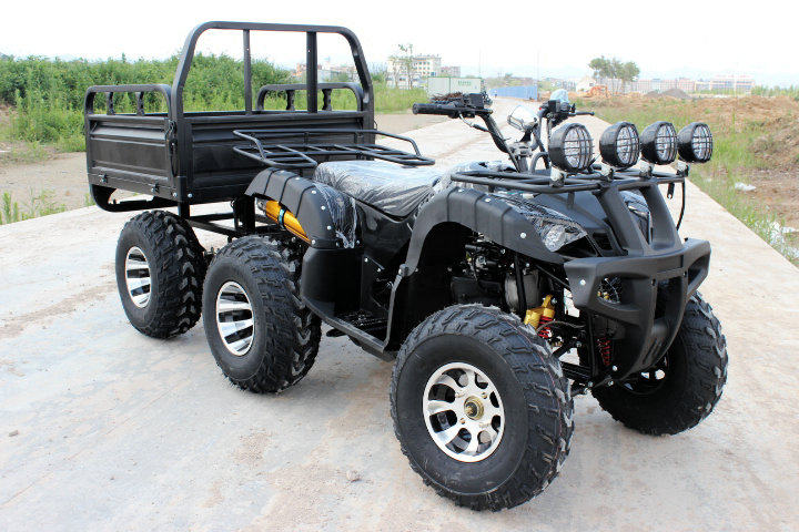 大公牛沙滩车四轮摩托车全地形卡丁车成人越野山地车农夫车带斗车
