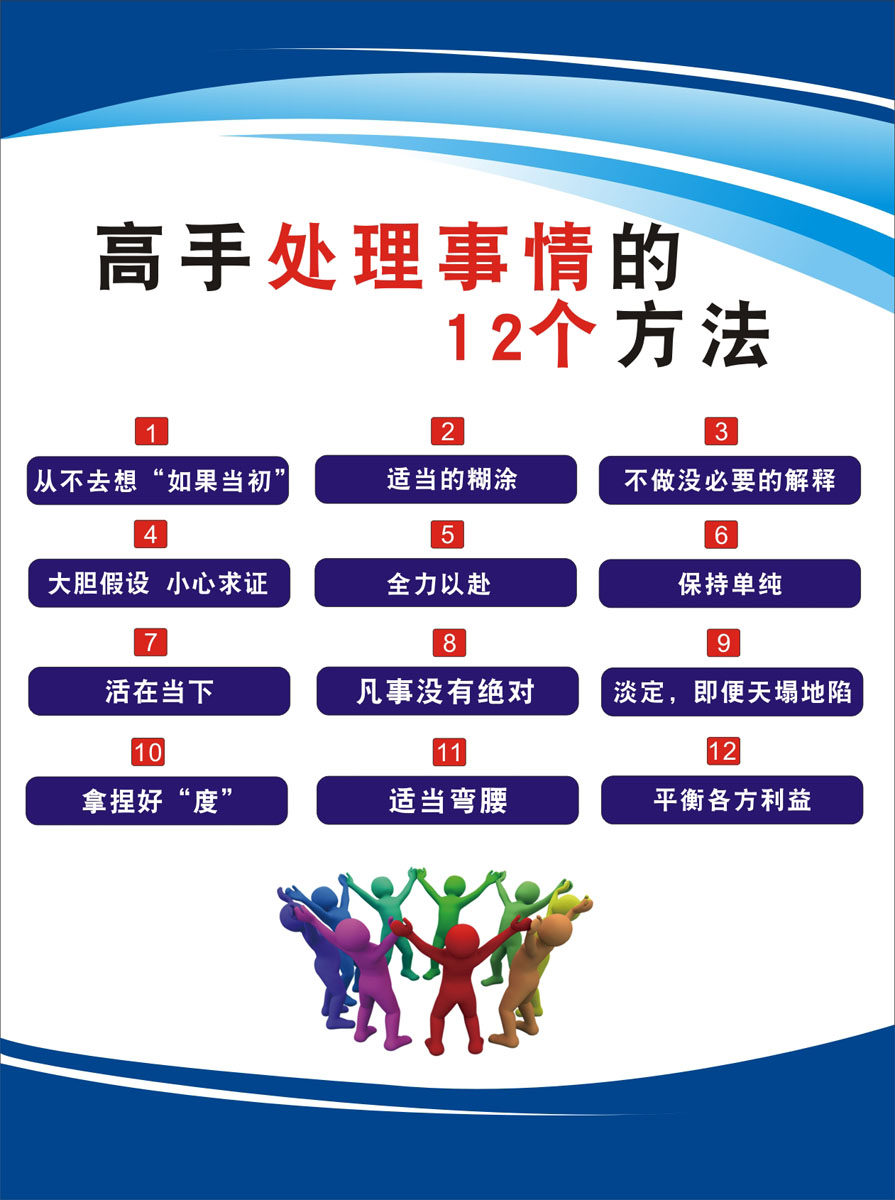 m768办公室荷花定律高手处理事情的12个方法图2528海报印制20-1
