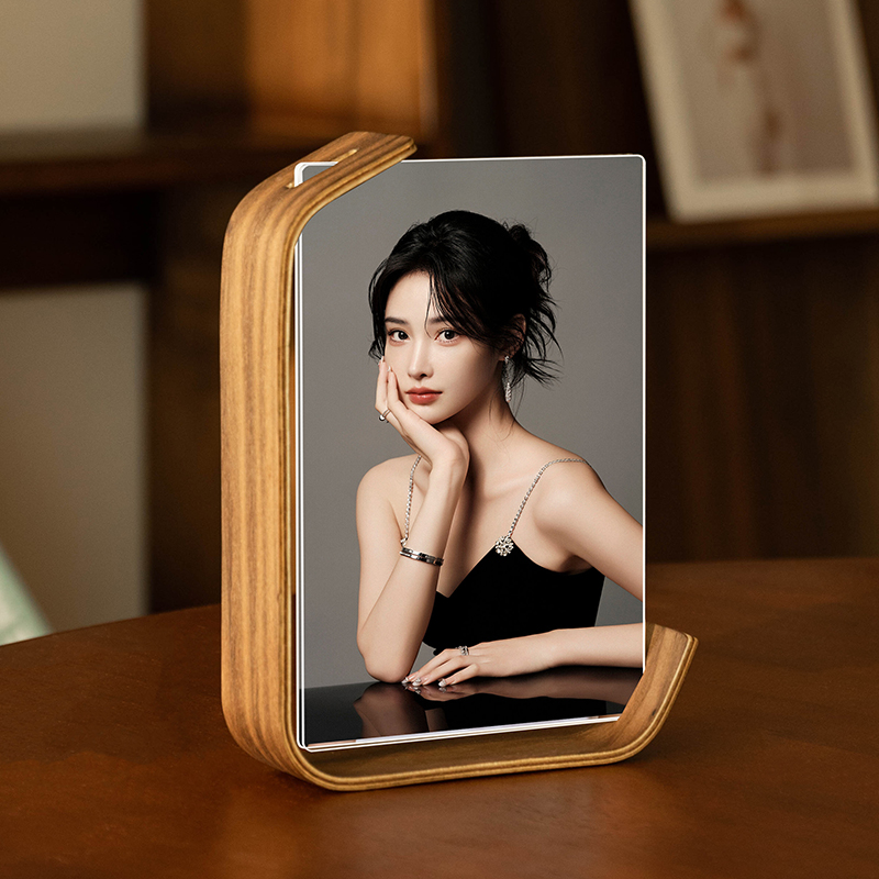 ins写真插画书法标本装裱摆台L型