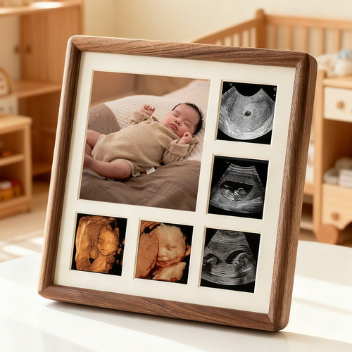 相框孕妈照新生儿宝宝成长记录