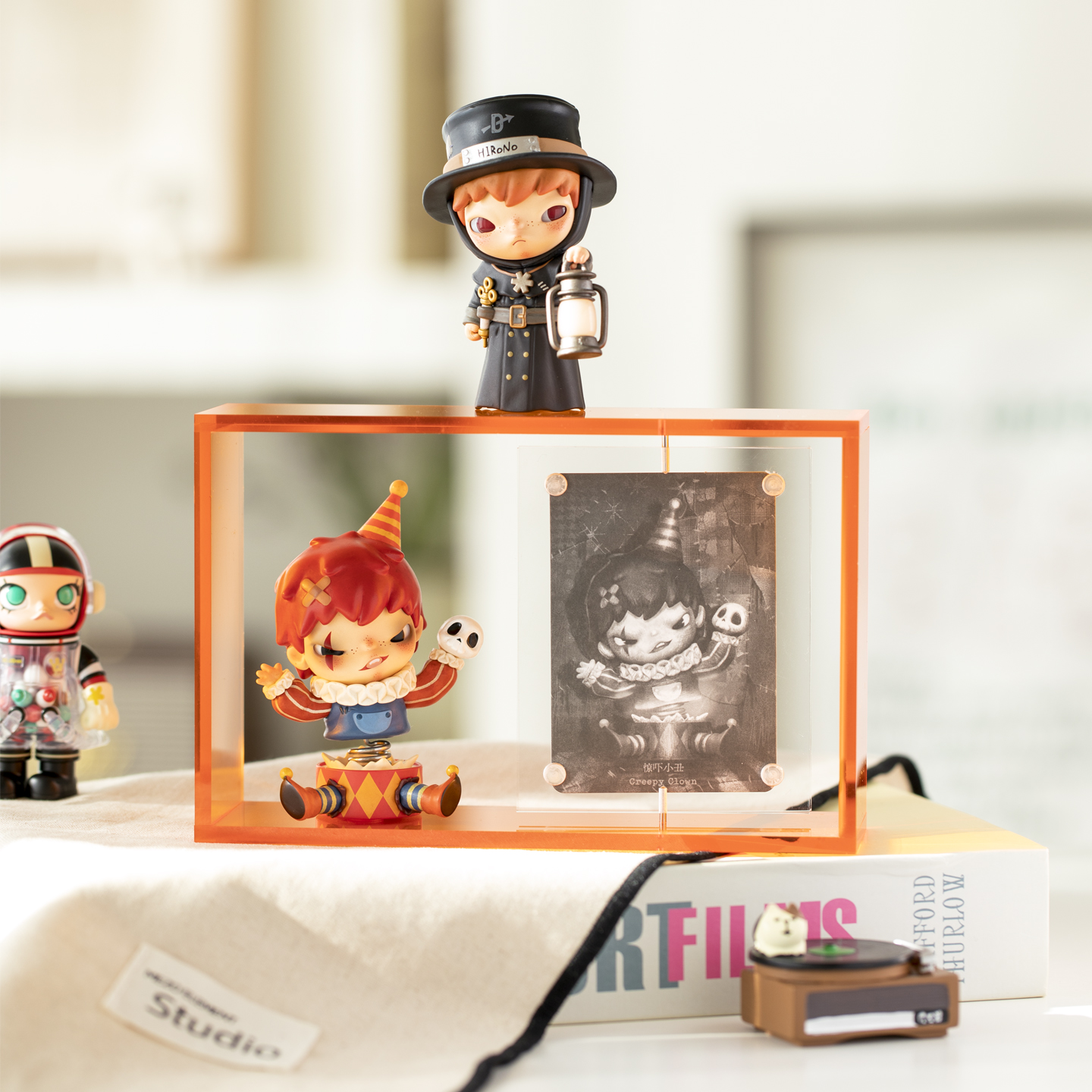 身份卡盲盒亚克力展示框装饰画框