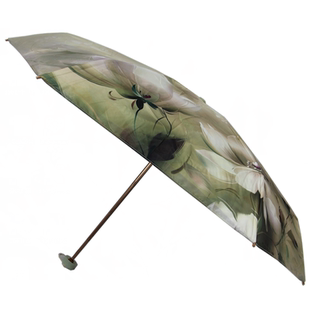 太阳城五折双层超轻超小黑胶金骨防晒防紫外线遮阳伞54137太阳伞