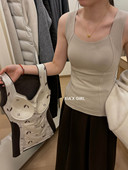 FULL 无痕自带胸垫背心女 海姆绒石墨烯打底舒适保暖修身 CHARM