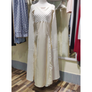 权力权利的游戏龙母cos服丹妮莉丝长裙权游龙妈白裙女连衣长裙