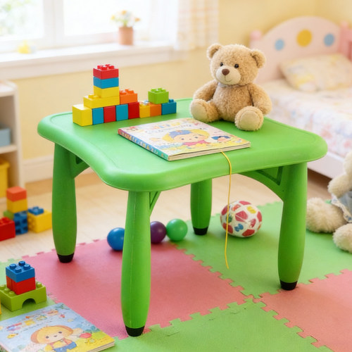 儿童塑料方桌幼儿园家用小户型