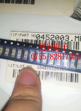 littelfuse 贴片保险丝 力特 0452003.MR 1808-3A 125V 【原装】