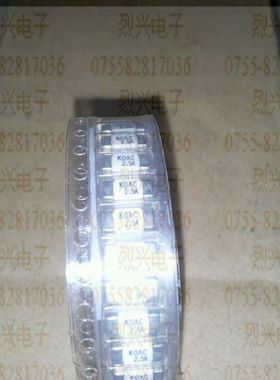 原装KOA贴片保险丝 1808 KOAC  2.5A  CCF1N2.5TTE 环保现货