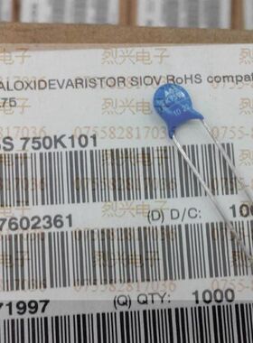 B72205S 750K101 进口原装正品EPCOS 压敏电阻 S05K75 05K75