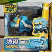 灵动创想帮帮龙儿童玩具套装 变形韦斯棒棒龙恐龙探险队男孩全套