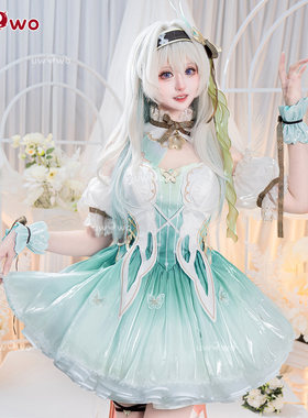 现货悠窝窝cosplay 星穹铁道精灵公主 流萤 cos 同人C服