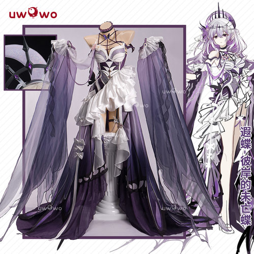 预售悠窝窝cosplay星穹铁道遐蝶 彼岸的未亡蝶 cos 同人 C服 礼服