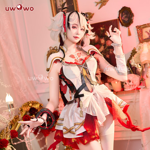 现货uwowo悠窝窝鸣潮cosplay 椿 cos 服装女 游戏同款 全套C服