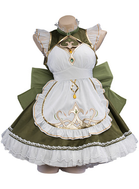 现货Uwowo原神同人可爱须弥纳西妲同人女仆cosplay服装草神