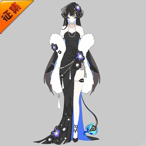 征集定金 悠窝窝cosplay星穹铁道 大丽花 大月卡礼服 cos 同人C服