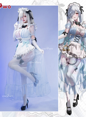 预售悠窝窝NIKKE胜利女神联动女仆 灰姑娘 咖啡女仆 cos C服