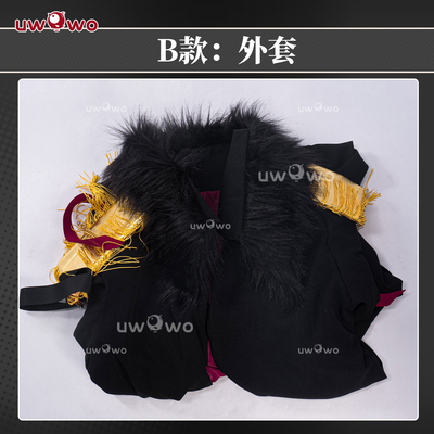 预售悠窝窝cosplay原神 申鹤 军礼 斗篷外套配件 cos