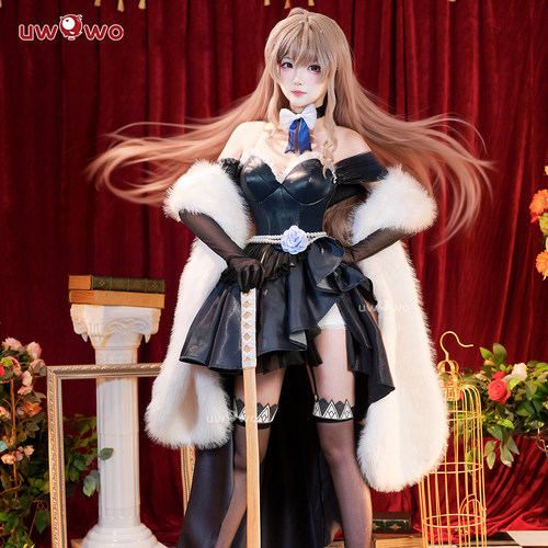 现货悠窝窝cosplay龙与虎 逢坂大河礼服 cos 服装女 C服