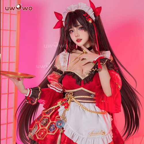 现货悠窝窝Uwowo星穹铁道cosplay 花火女仆 cos 服装女 同人