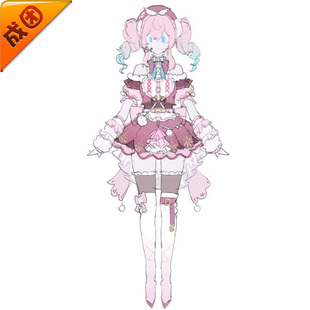 成团定金 悠窝窝cosplay星穹铁道 偶像 风堇 cos 同人打歌服 C服