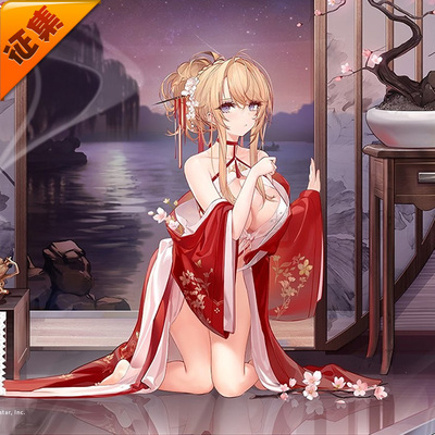 征集定金 悠窝窝cosplay碧蓝航线 光荣 凉夜香雪 cos 私房C服