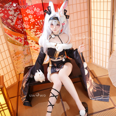 预售悠窝窝cosplay碧蓝航线 拉菲 兔兔城主的巡遊间隙 cos