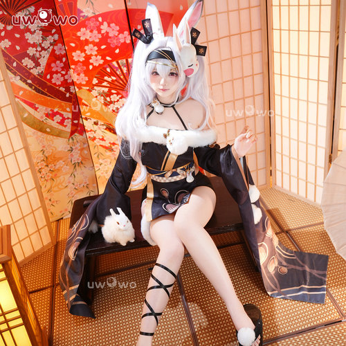 预售悠窝窝cosplay碧蓝航线 拉菲 兔兔城主的巡遊间隙 cos