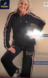 170高mm德国TCM原单女春秋运动套装休闲装便装