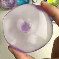 Halloween Pumpkin Coconut Oil Squishy Toy Stress Relief Ball thumbnail 5