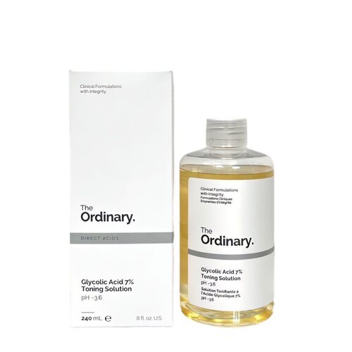 Glycolic Acid 7%Toner Exfoliating Brightening Skincare 240ml
