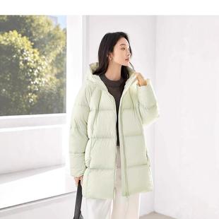 河南台前羽绒欧洲站芙蕾泡芙羽绒服女中长款2025冬季新款高充绒超