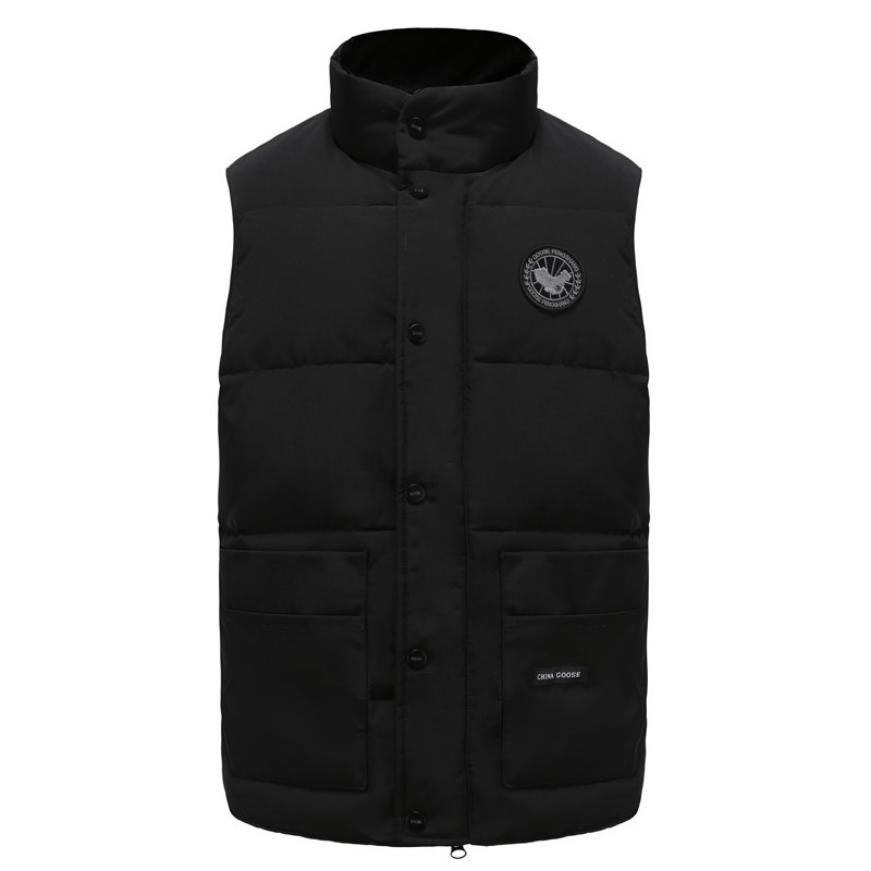 河南台前羽绒冬季上新冬季男式大码加肥加大立领特体肥佬羽绒马甲