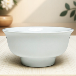家用陶瓷饭碗高颜值商用高级感面碗精致吃饭火锅店调料碗 2025新款