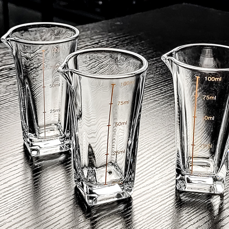 加厚方形玻璃小酒杯白酒杯分酒器商用高级感四方专用家用圆口方底,餐饮具,白酒杯,淘宝优惠券,粉丝福利购,淘宝优惠卷