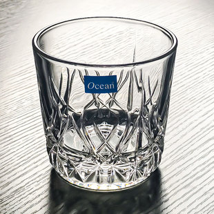 ocean进口防爆水杯啤酒杯耐热玻璃餐厅牛奶杯果汁杯家用喝水杯子