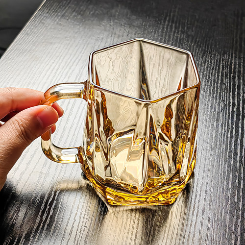 2026新款水晶玻璃杯琥珀色