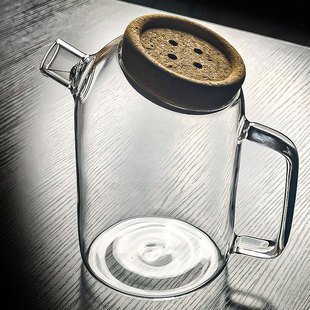 高硼硅耐热玻璃茶壶泡茶壶耐高温防爆饭店餐厅用ins高颜值上档次